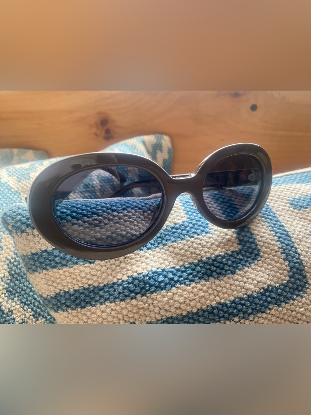 Matt & Nat Miela-2 Recycled Oval Sunglasses in Grey - Picture 4 of 8